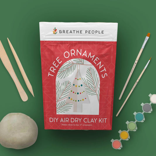 Holiday Tree Air Dry Clay Kit