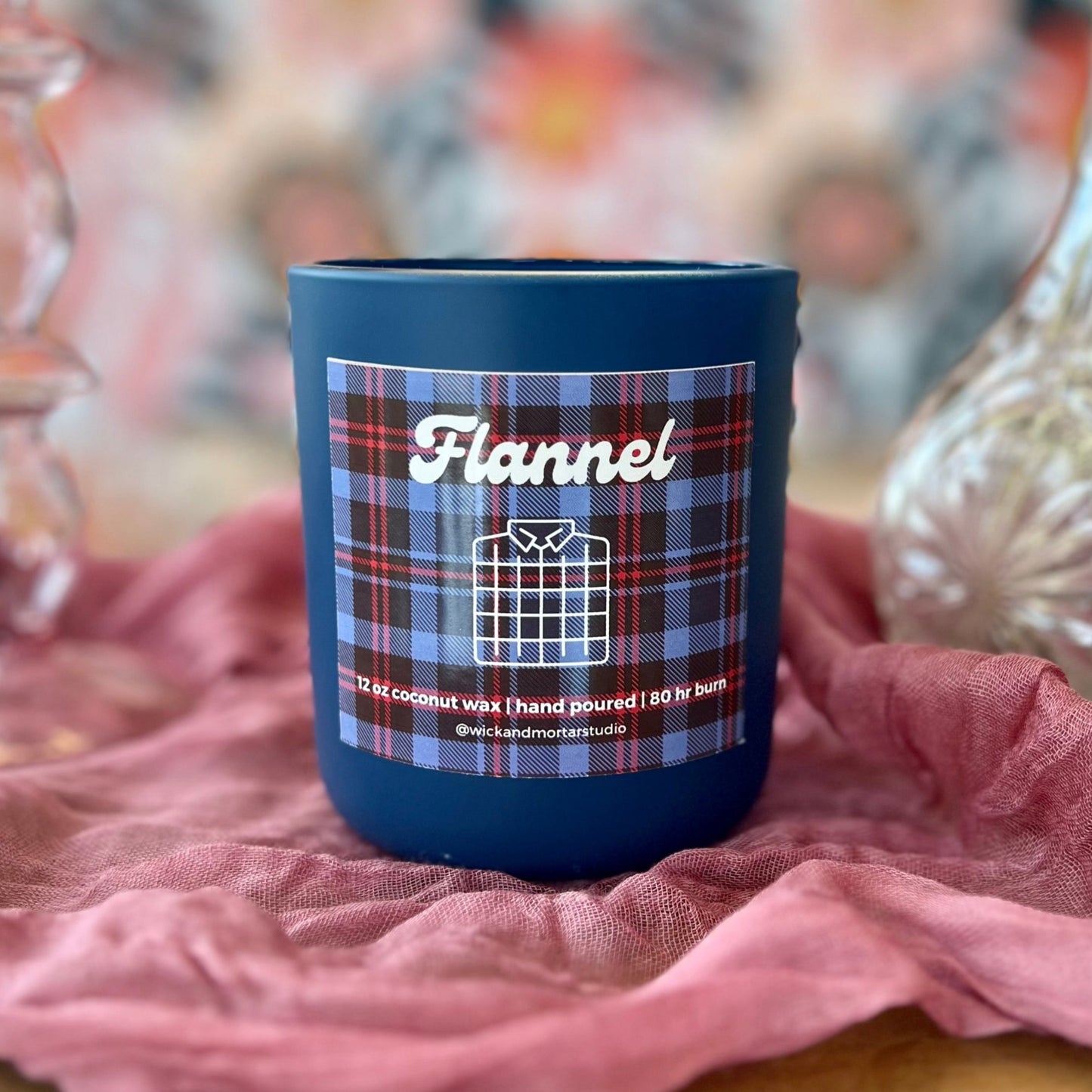 Flannel Candle