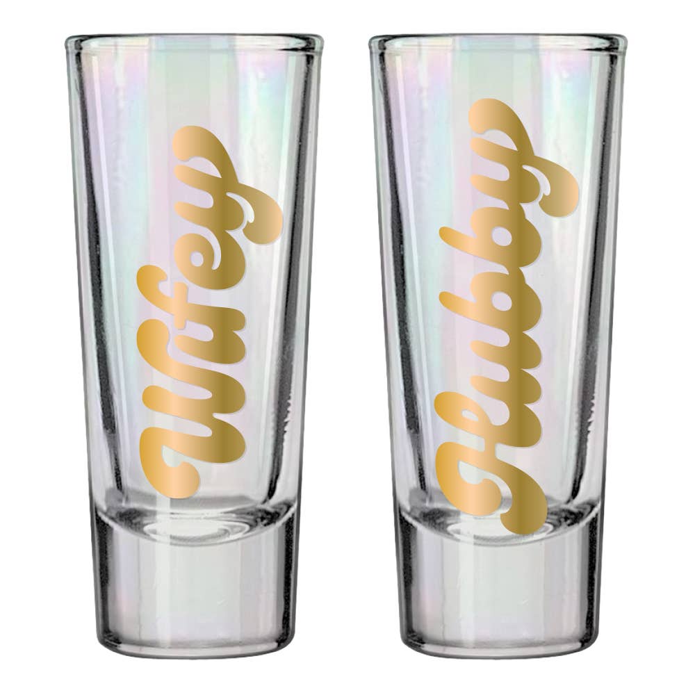 Wedding Shot Glass Set