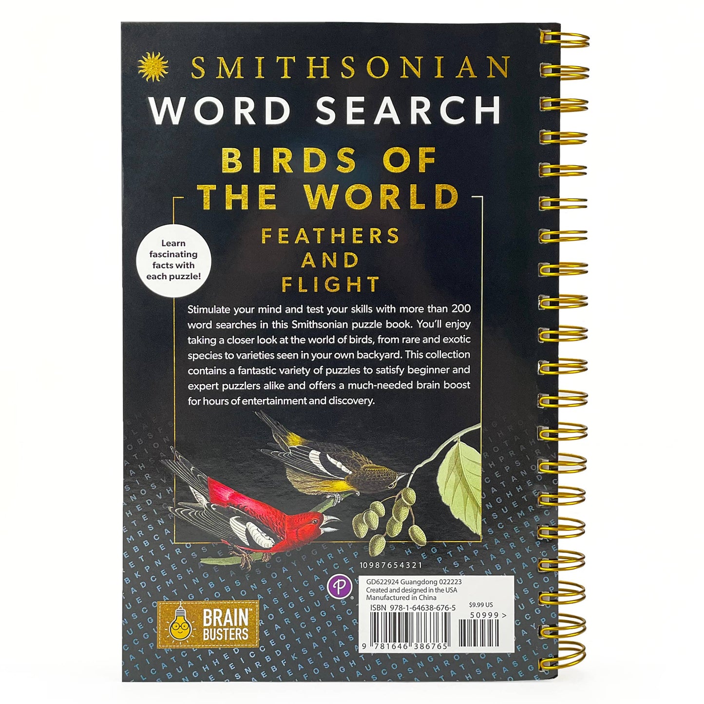 Smithsonian Word Search Birds of World Feathers and Flight
