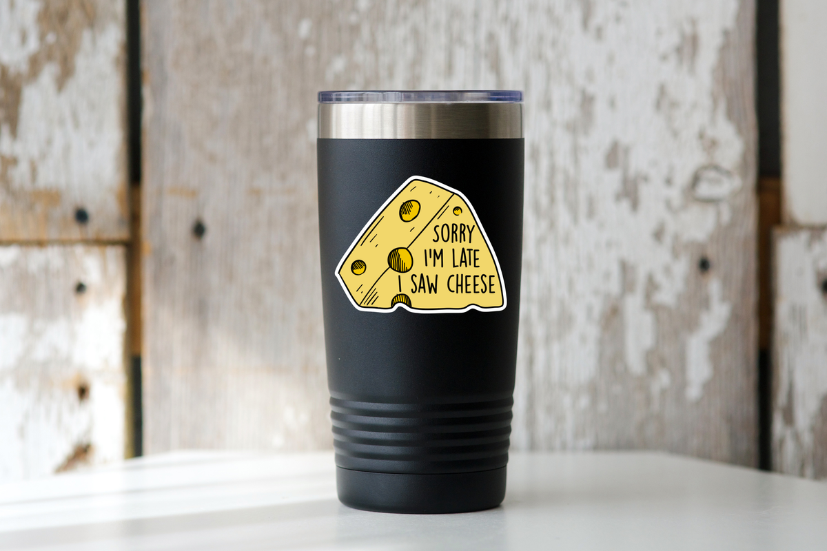Curd Nerd Cheese Vinyl Sticker