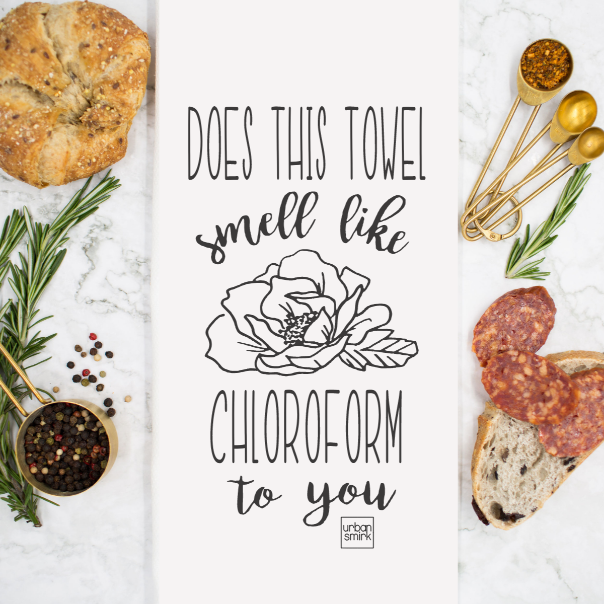 Chloroform Tea Towel