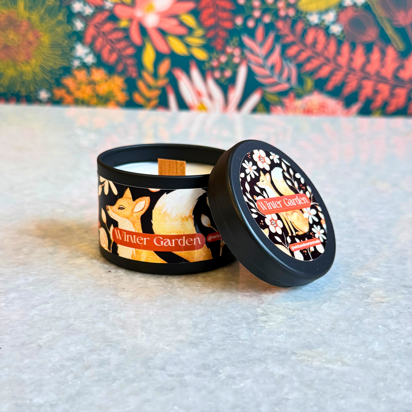 Winter Garden Candles