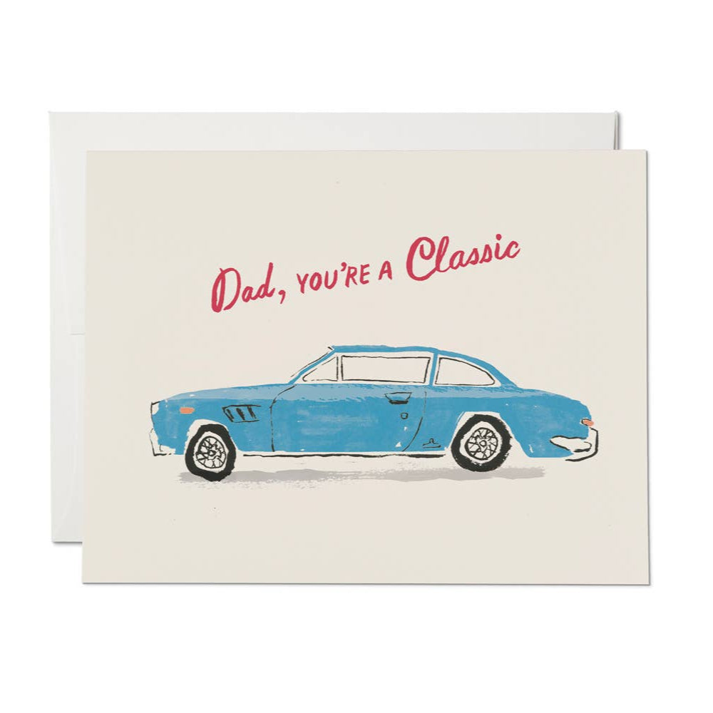 Classic Dad Greeting Card