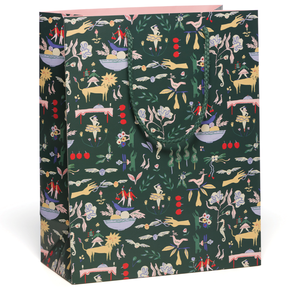 Emerald Holiday Gift Bag