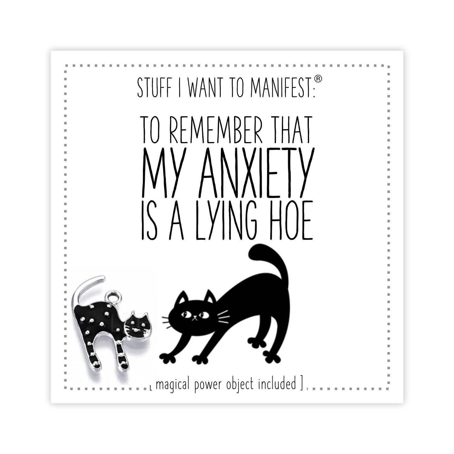 Stuff I Want To Manifest Charm: Anxiety