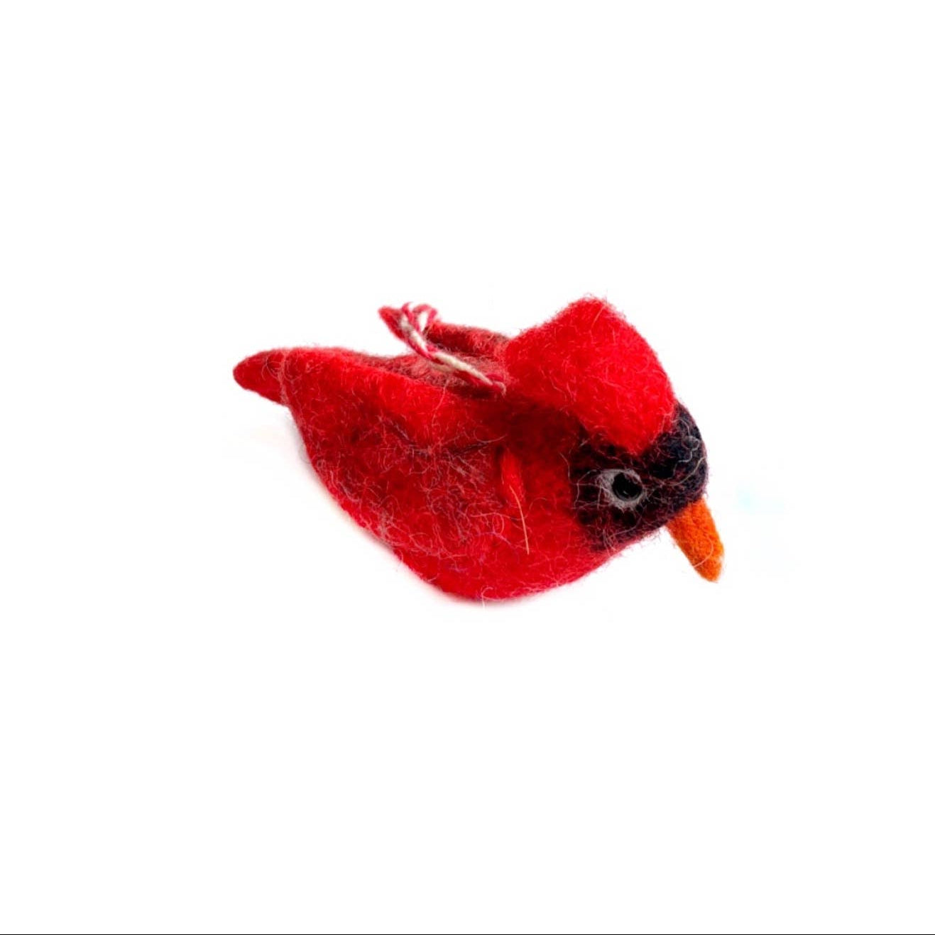 Cardinal Felt Wool Ornament