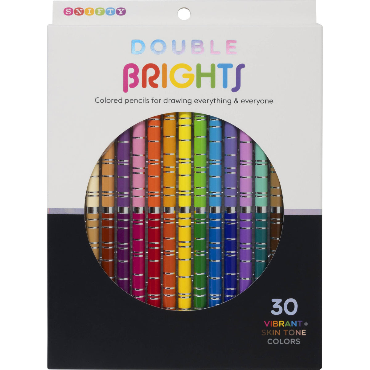 Rainbow & Skin Tone Colored Pencil Set