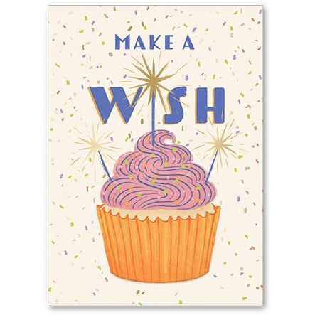 Cupcake Wish Card