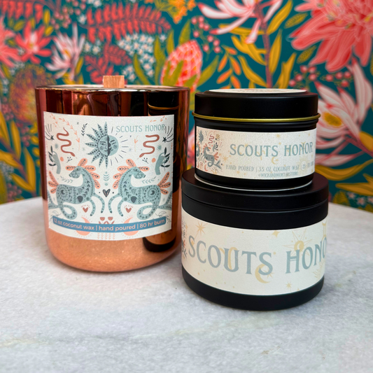 Scouts Honor Candle