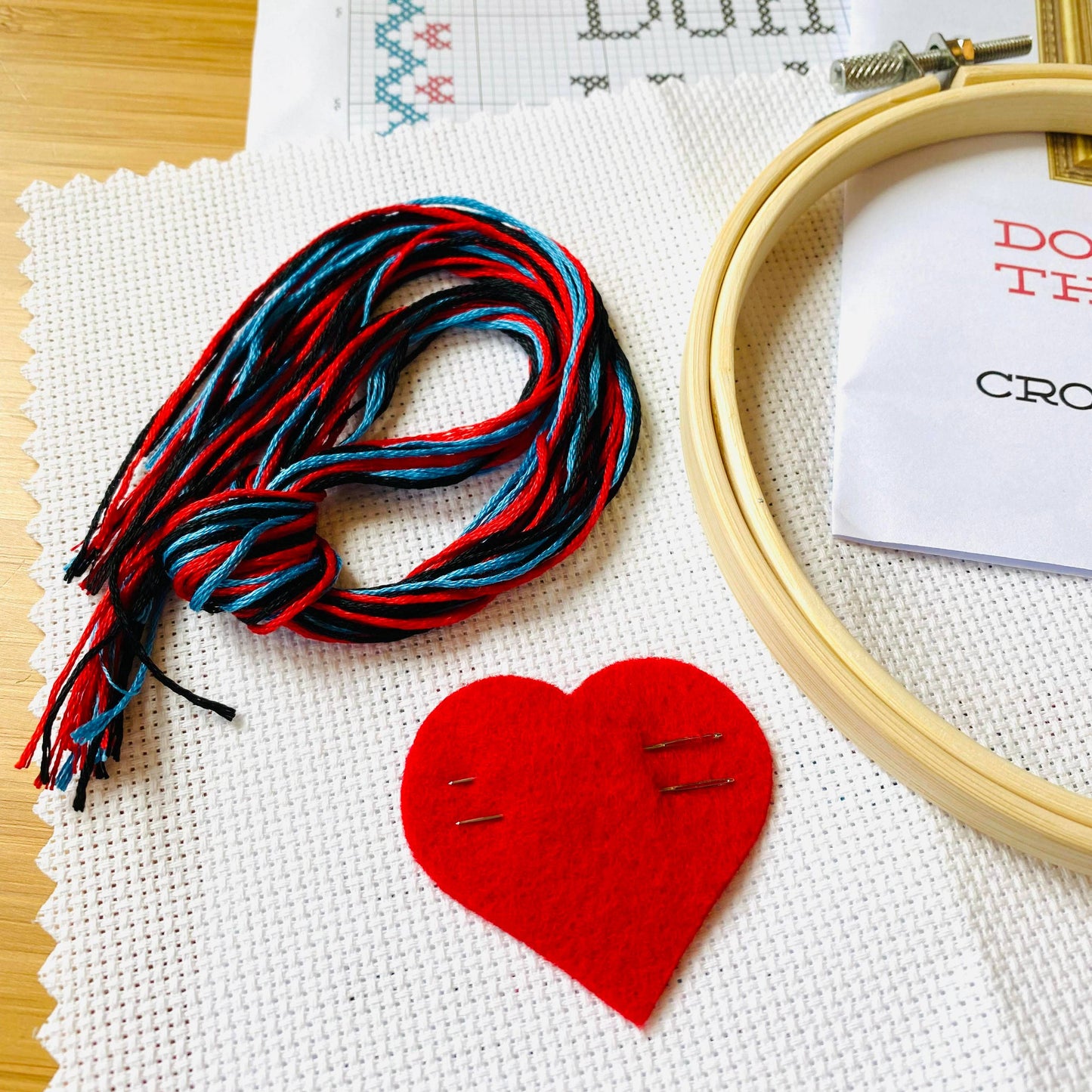 Fresh Out of F*cks Cross Stitch Kit