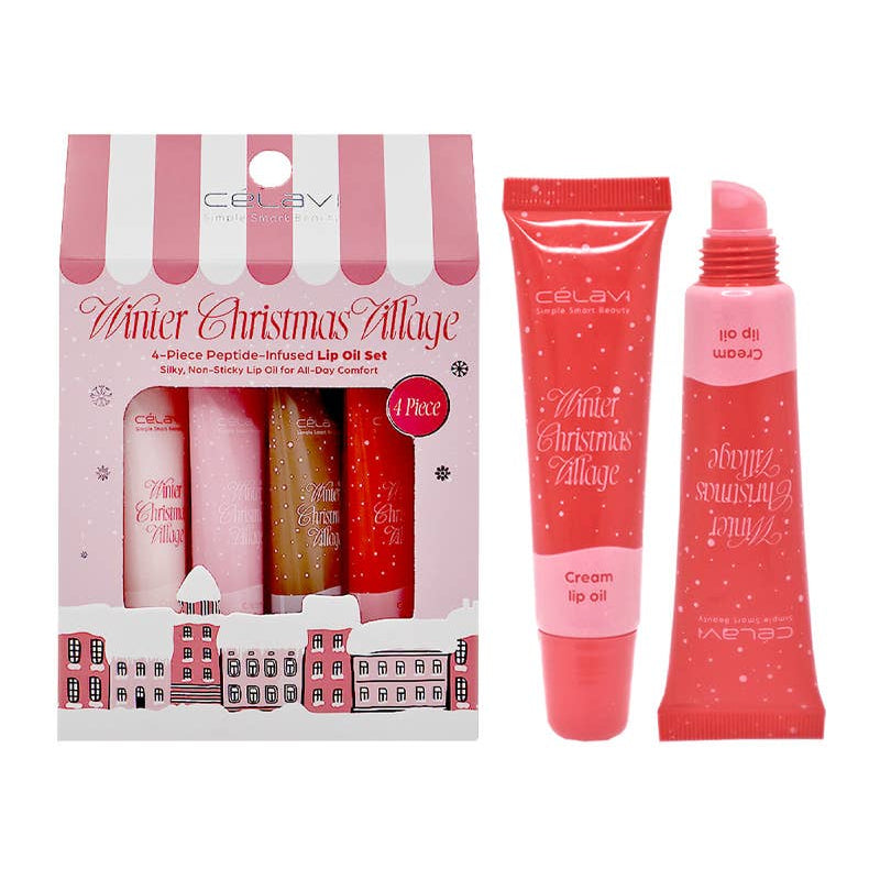 Winter Christmas Lip Oil Set