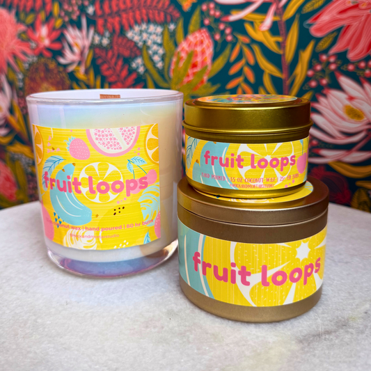 Fruit Loops Candle