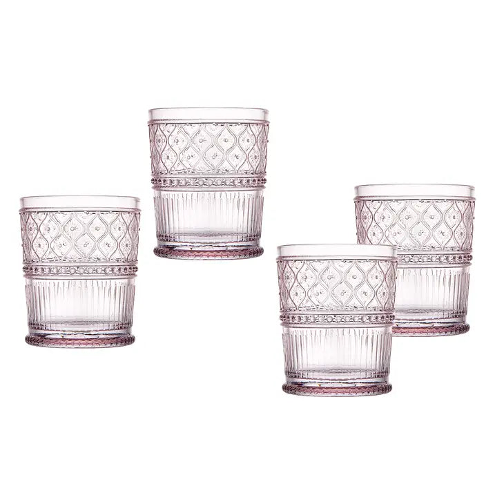 Pink Claro Cocktail Tumbler Set