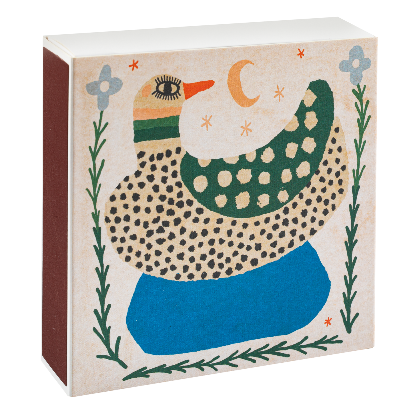 Moonlit Duck Safety Matches | Decorative Matchbox with 125 Matches