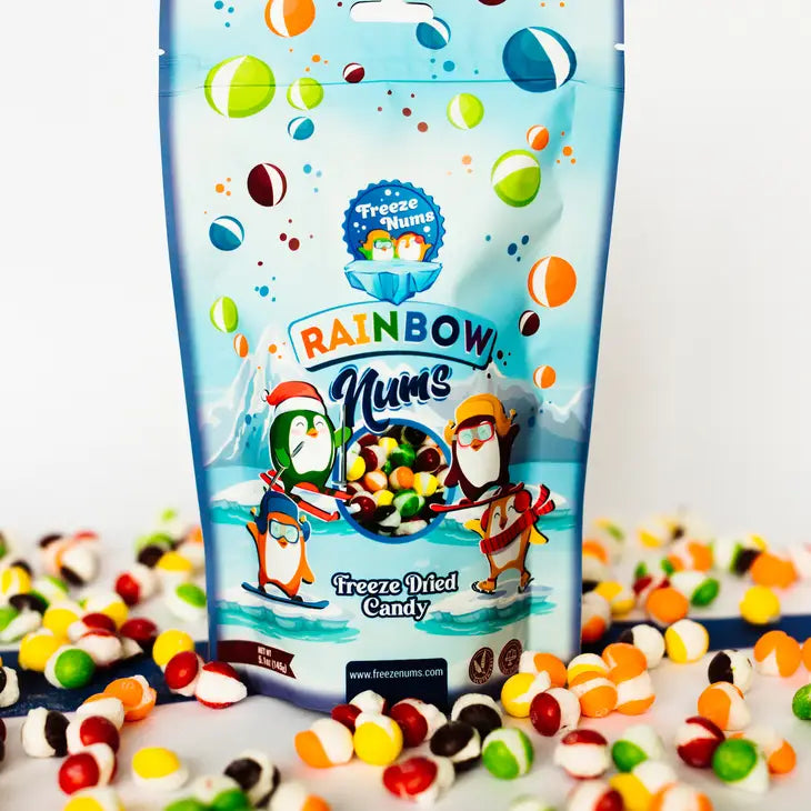 Rainbow Nums Freeze Dried Candy