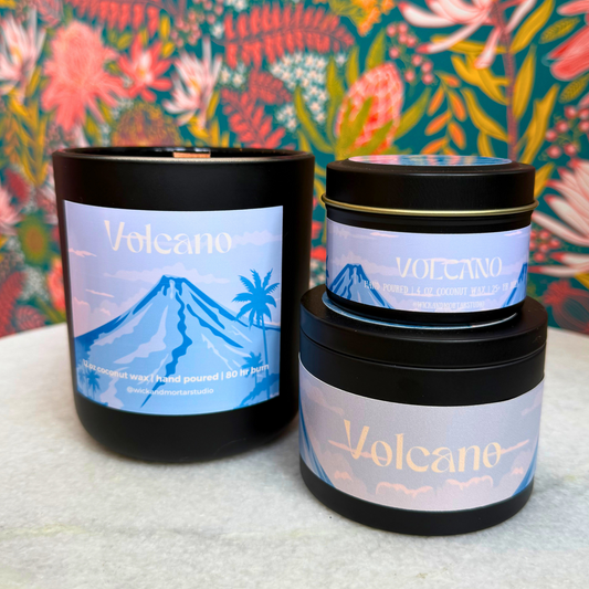 Volcano Candle