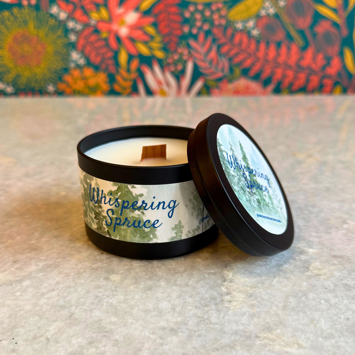 Whispering Spruce Candles & Wax Melts