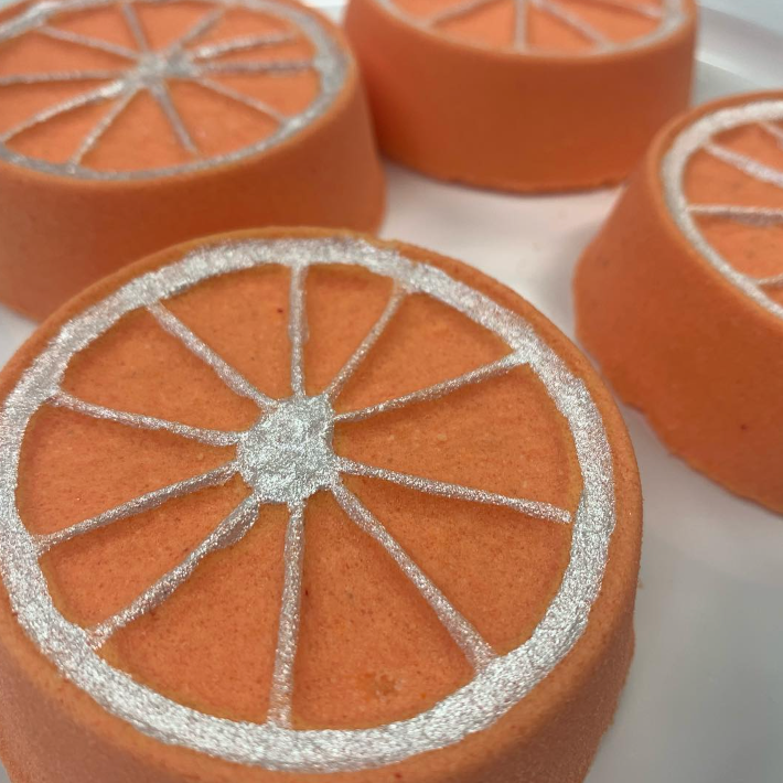 Orange Slice Bath Bomb