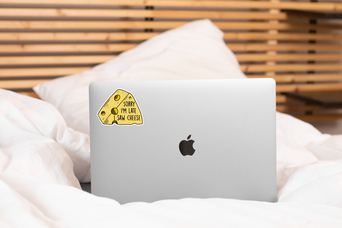 Curd Nerd Cheese Vinyl Sticker