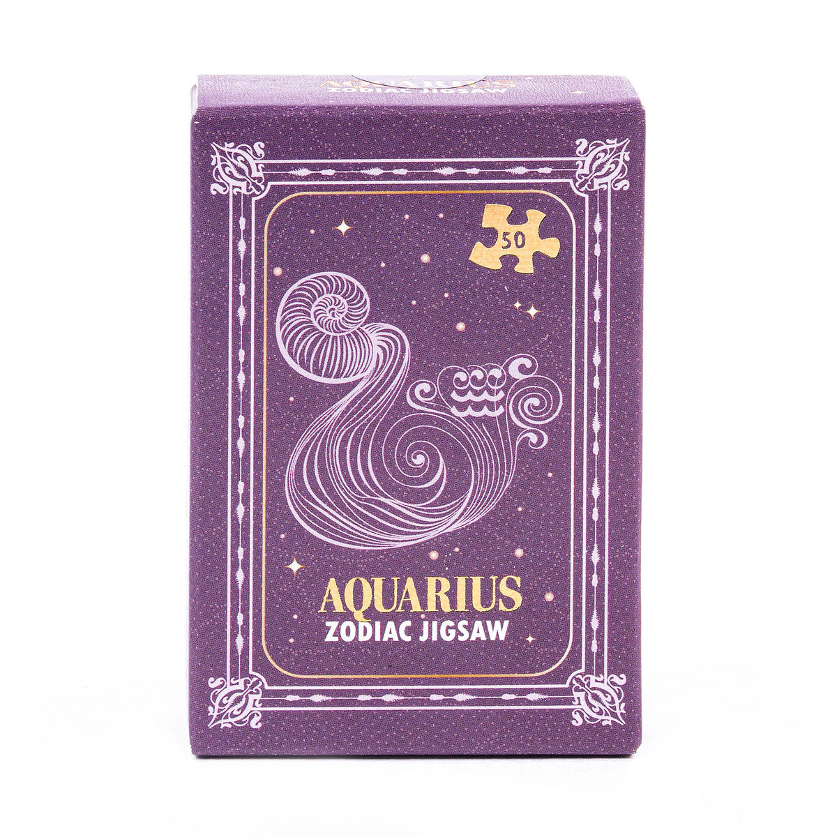 Zodiac Sign Mini Jigsaw Puzzles – 50-Piece Astrology Art