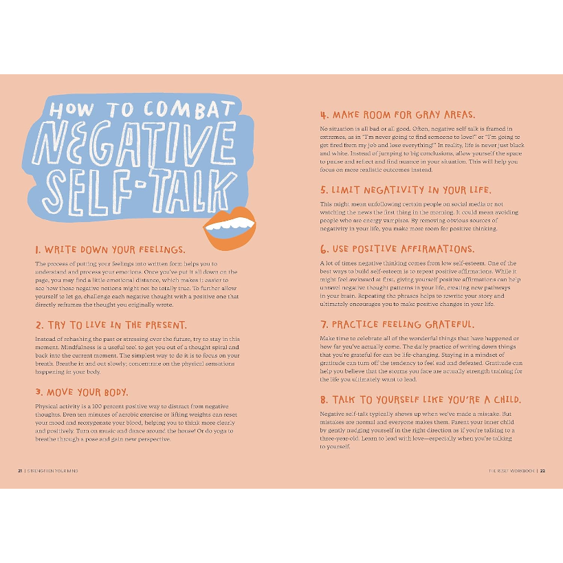 The Reset Workbook: A Guided Wellness Journal | Self-Care & Goal Setting