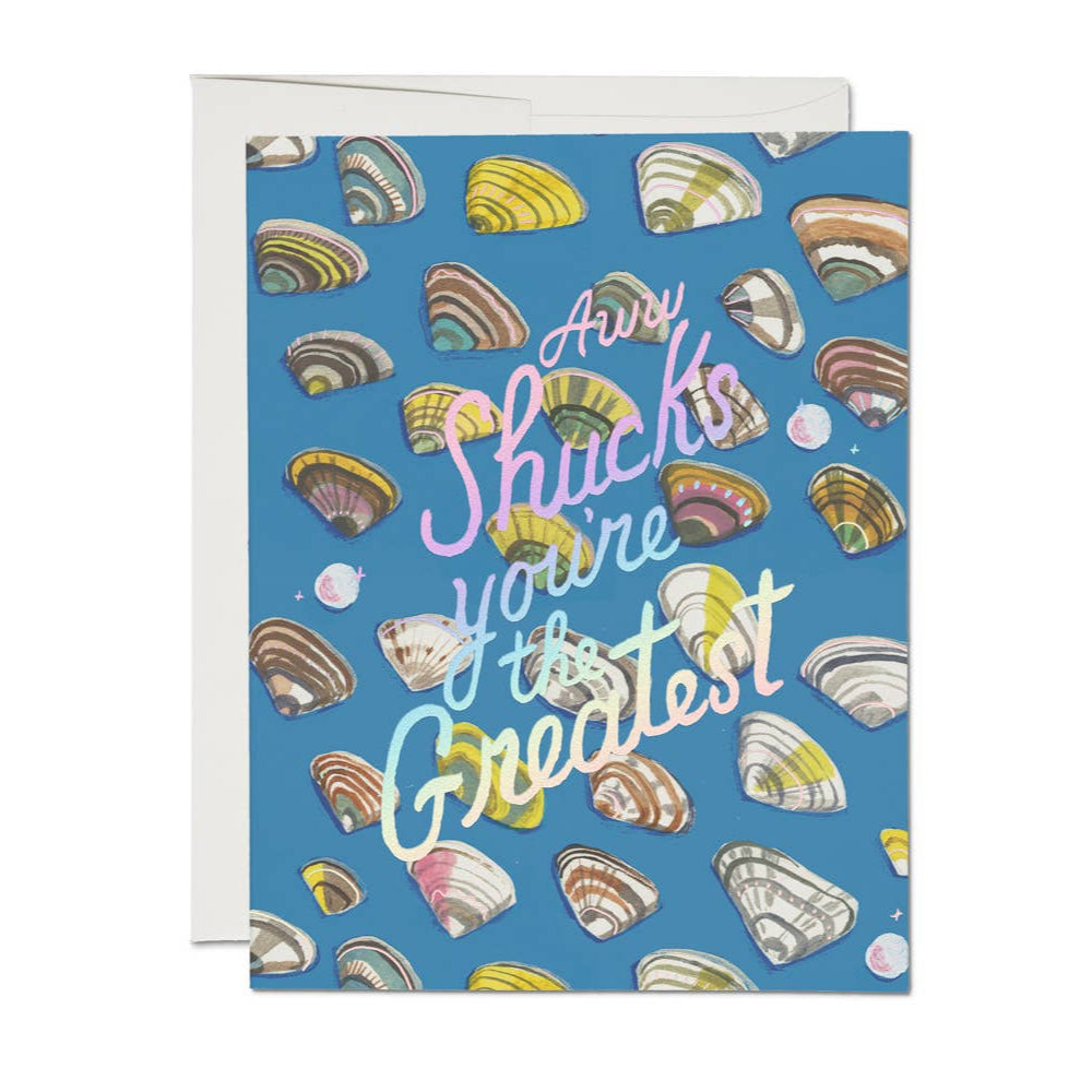 Aww Shucks Friendship Greeting Card