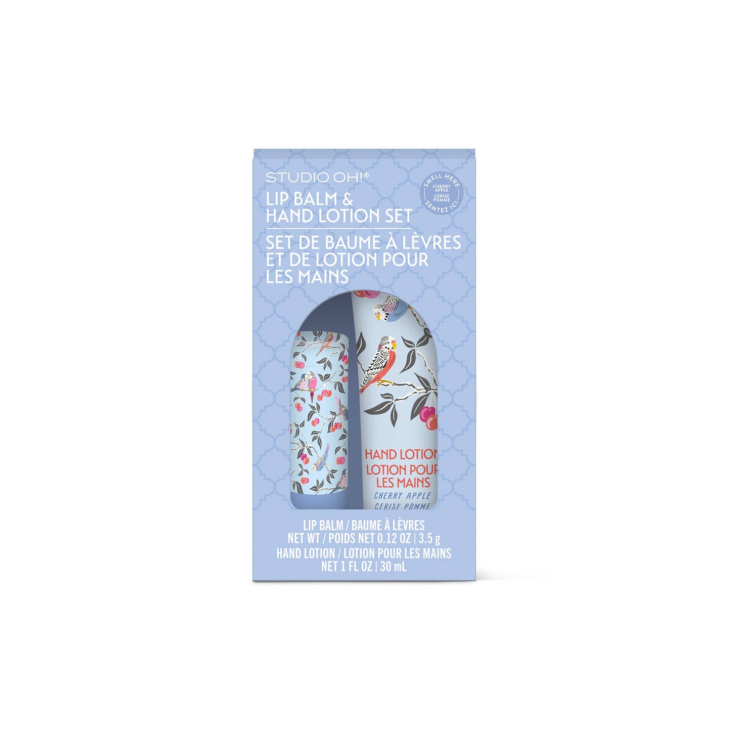 Cherry Tree Lip Balm & Hand Lotion Set