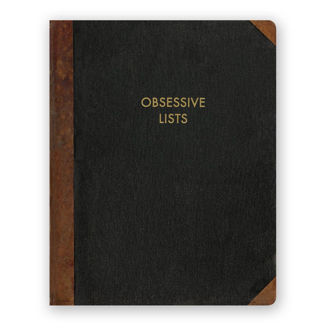 Obsessive Lists Large Journal