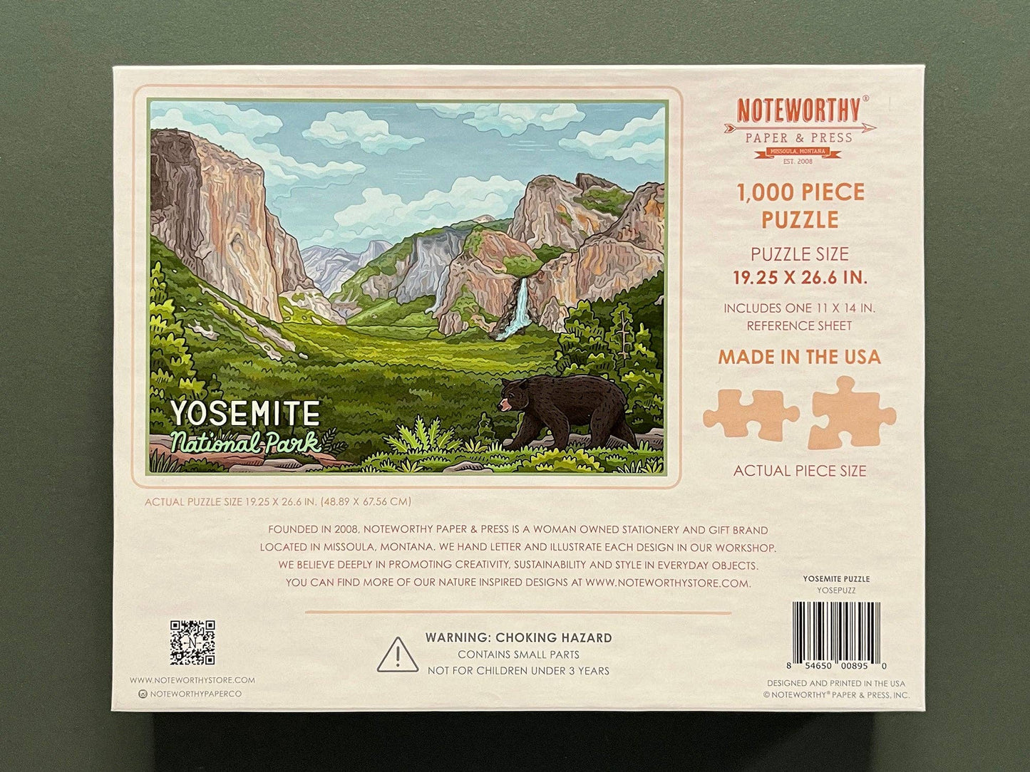 Yosemite National Park Puzzle