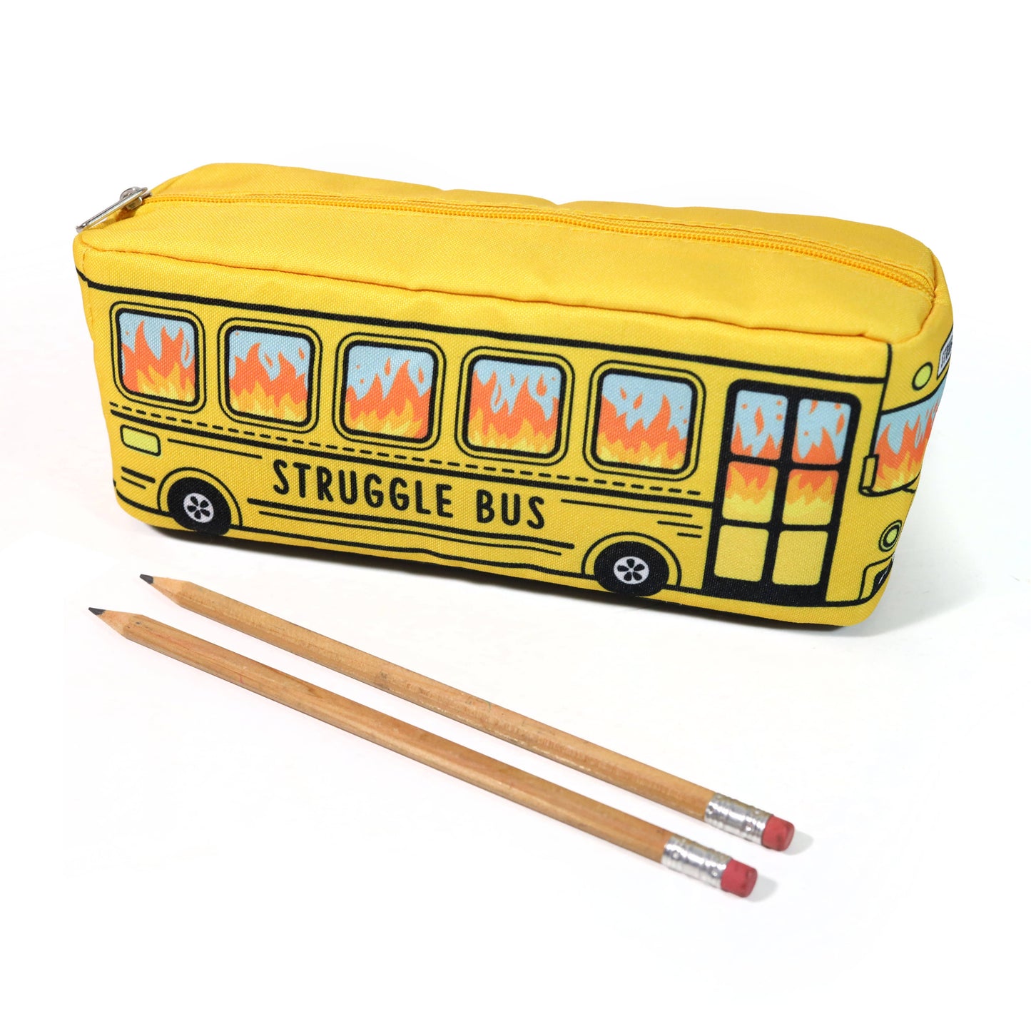 Struggle Bus Pencil Case Zipper Pouch