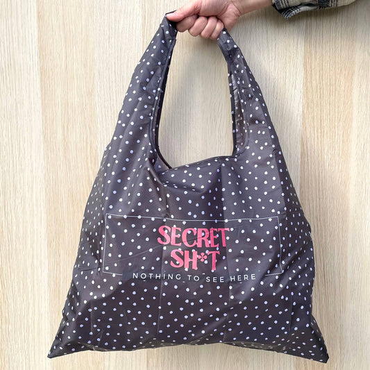 Secret S**t Nylon Tote Bag