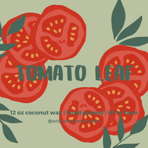 Tomato Leaf Candle