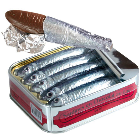 Chocolate Sardines Tin
