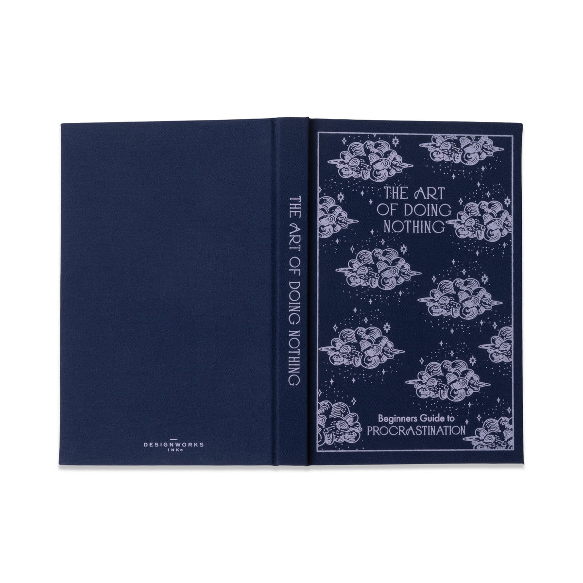 The Art of Doing Nothing Journal | Hardcover Lined Notebook