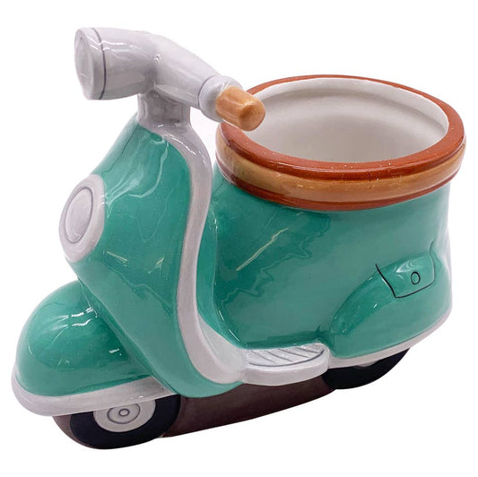 Scooter Planter Pot