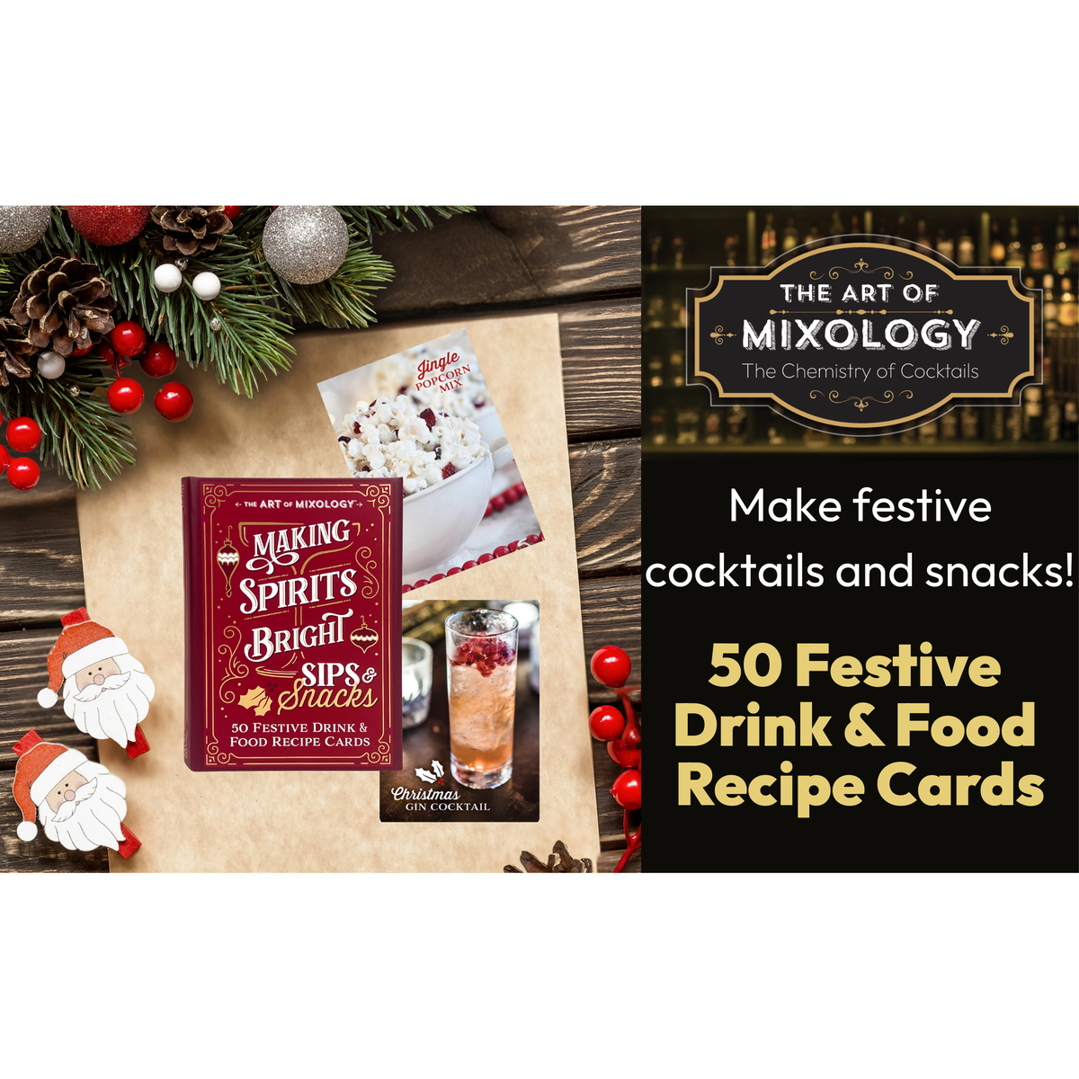 Art of Mixology: Making Spirits Bright Sips & Snacks