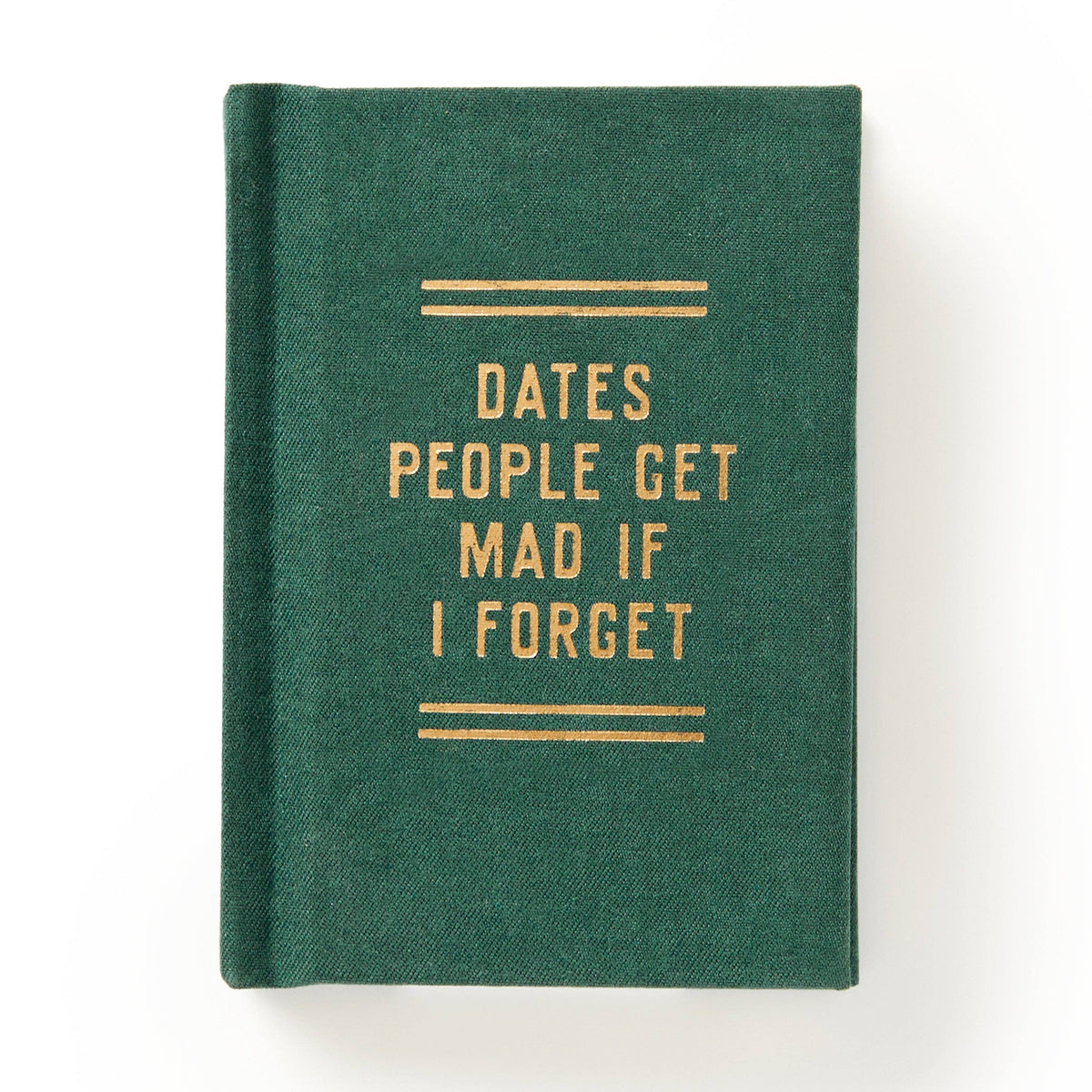 Vintage-Inspired Tiny Diary | 2.75" x 3.75" Pocket Notebook with Gilded Edges