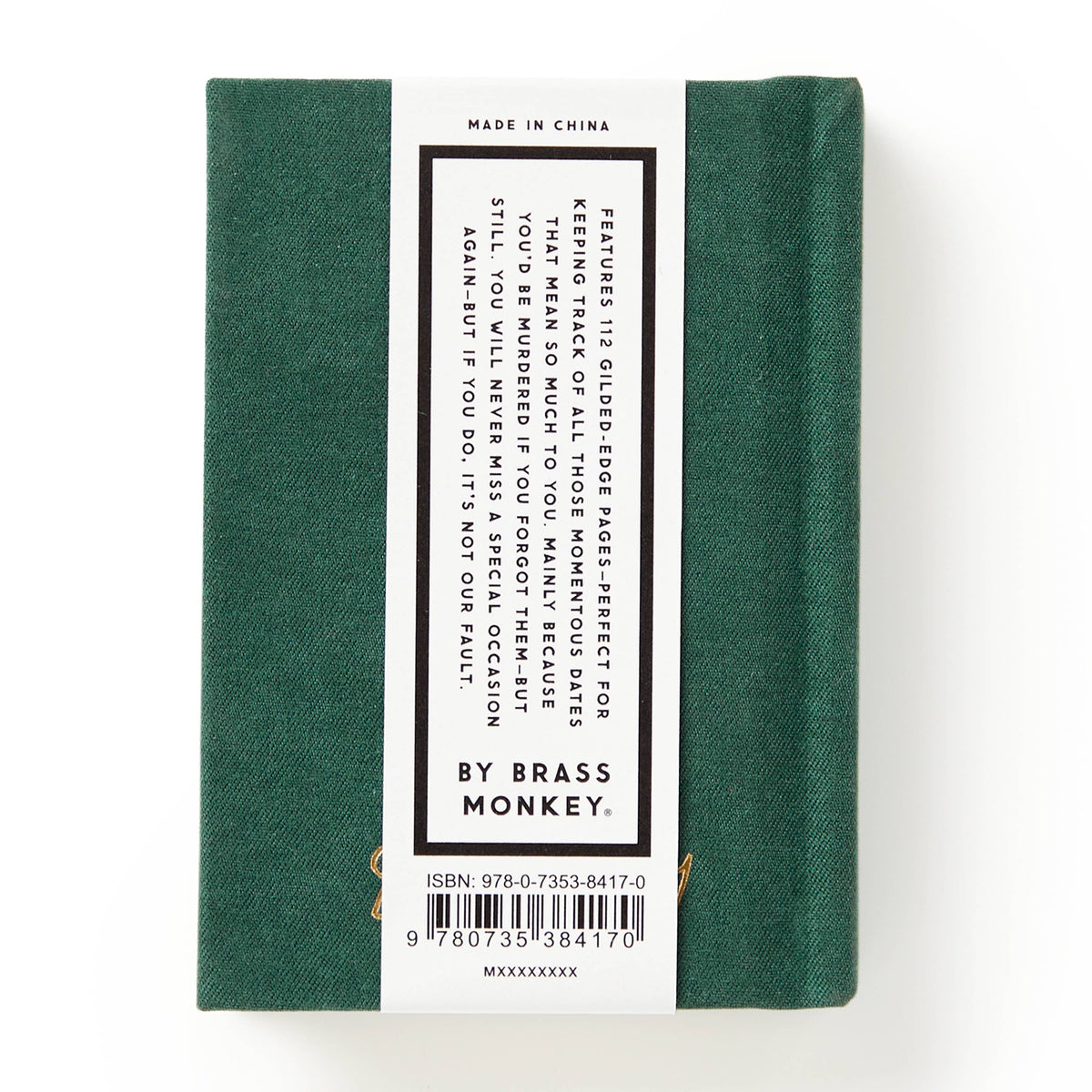 Vintage-Inspired Tiny Diary | 2.75" x 3.75" Pocket Notebook with Gilded Edges