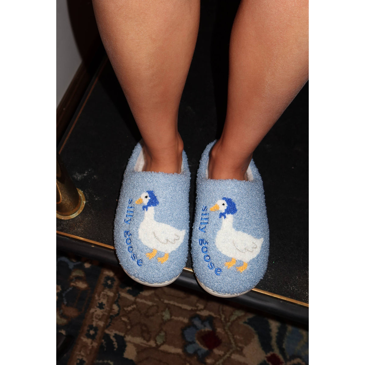 Silly Goose Slippers | Cute Indoor/Outdoor Slippers – Living Royal M/L