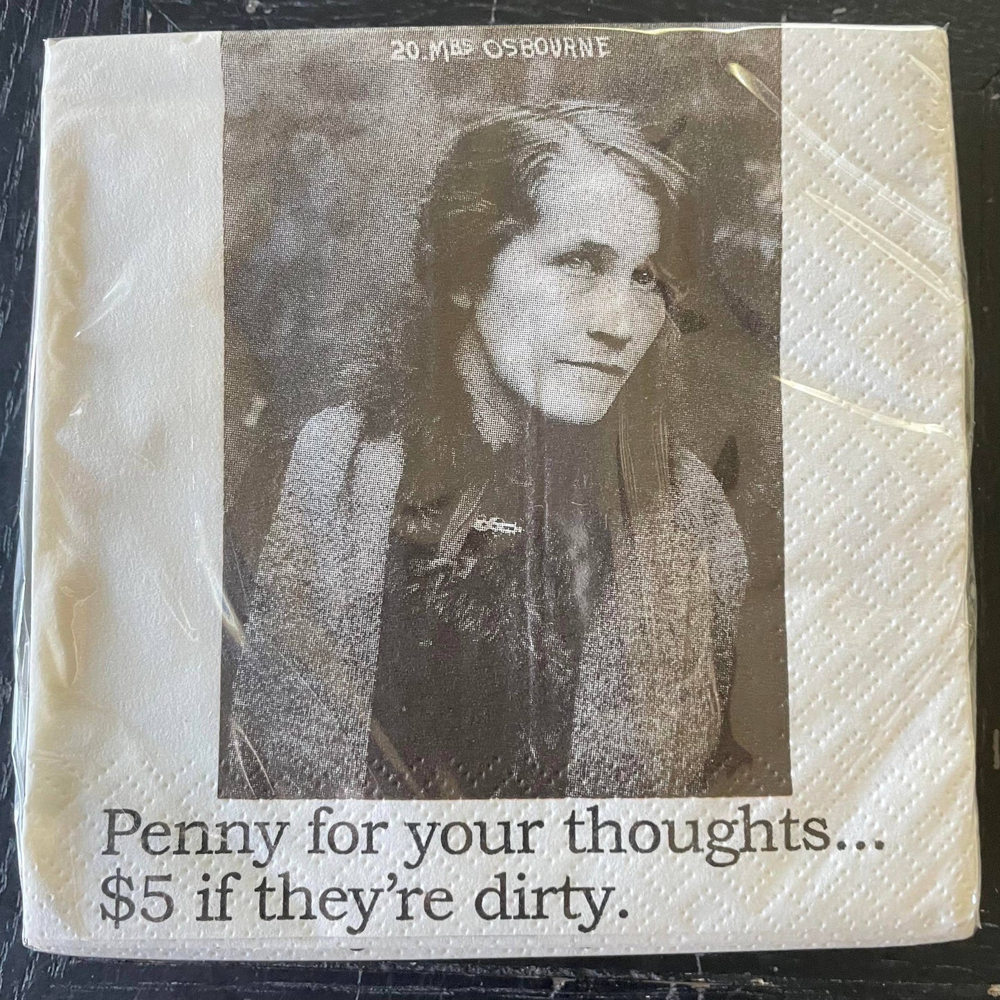 Penny For Your Thoughts Cocktail Napkins
