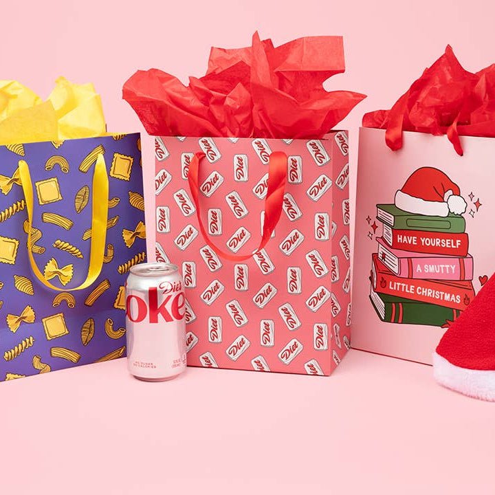Diet Soda Can Gift Bag | Cute Retro Drink Gift Wrap