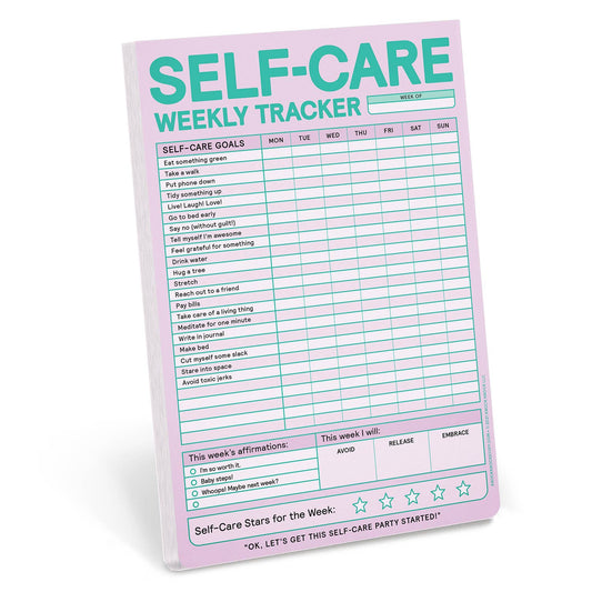Self-Care Weekly Notepad