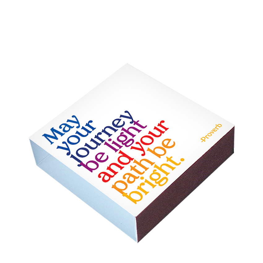 Matchbox: May Your Journey Be Light