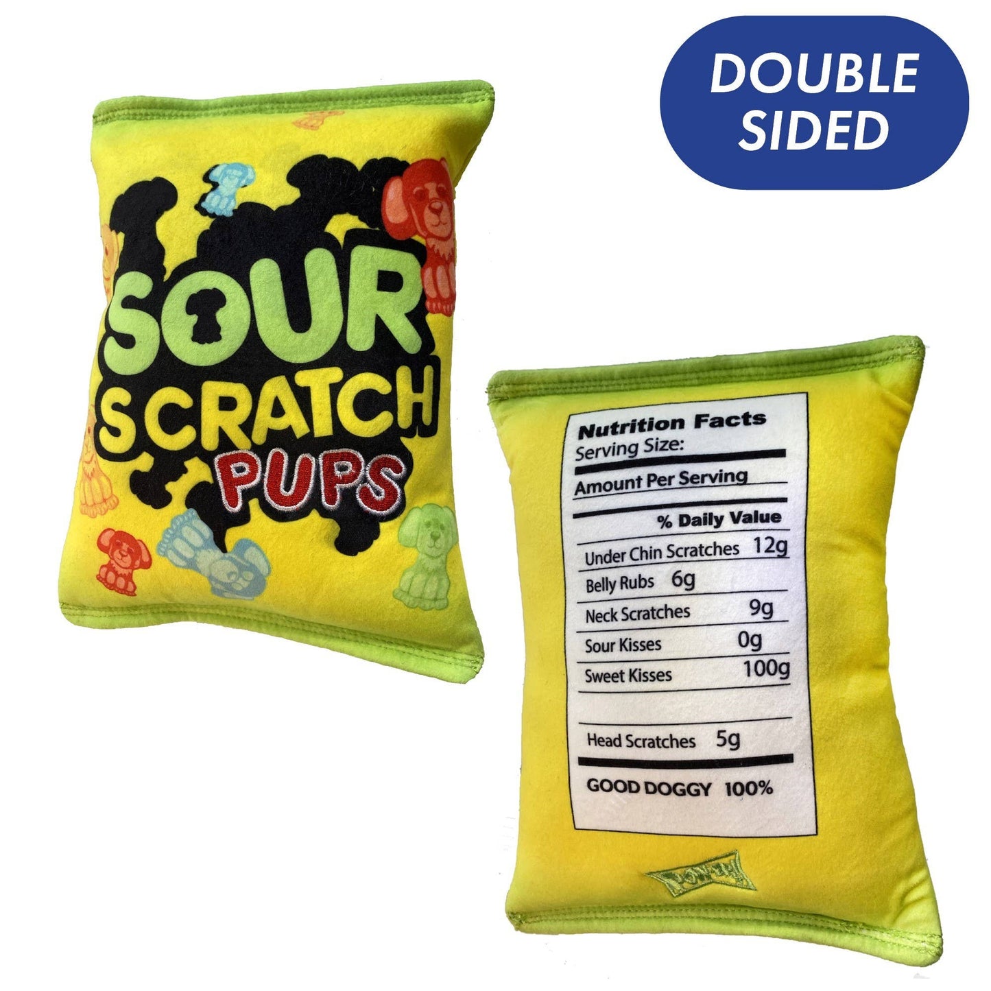 Sour Scratch Large Dog Toy