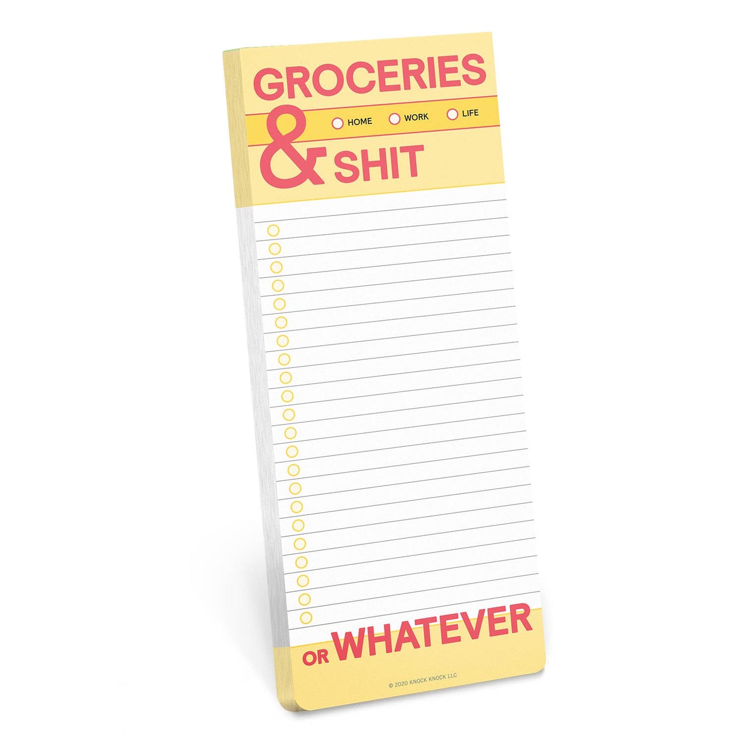 Groceries and Shi*t NotePad