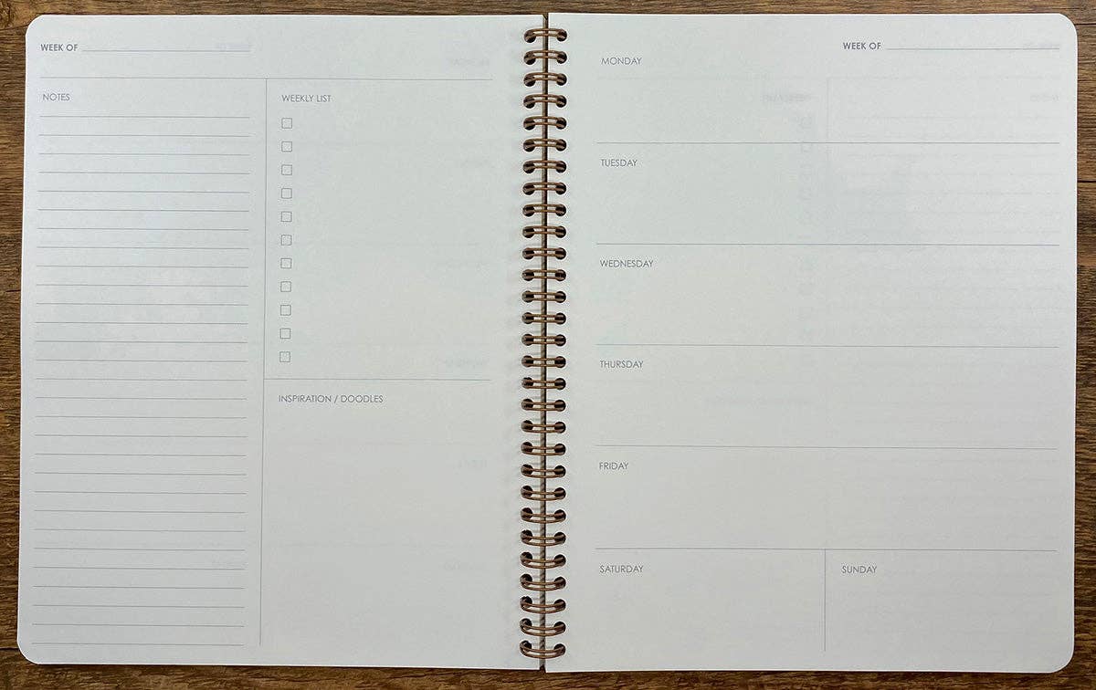 Cactus Weekly Fill-In Planner