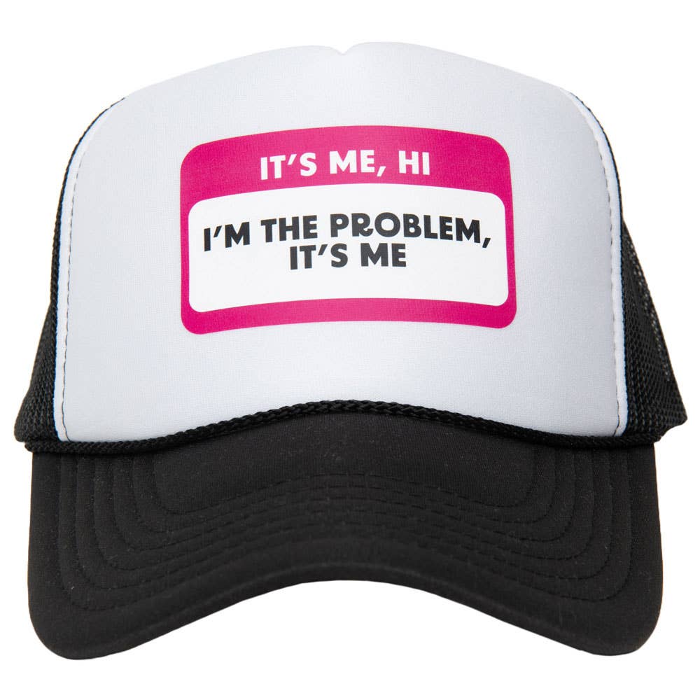 It's Me Name Tag Trucker Hat