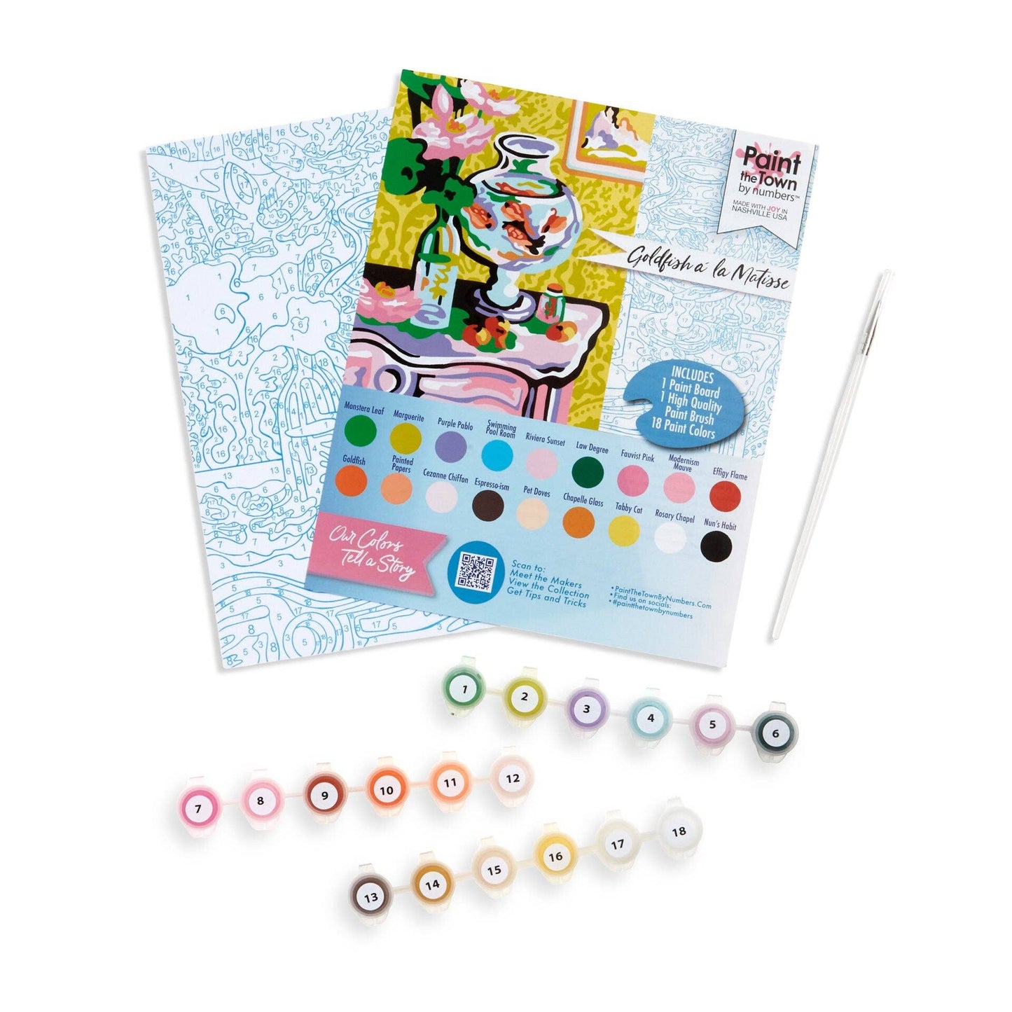 Goldfish Matisse Paint by Number Kit