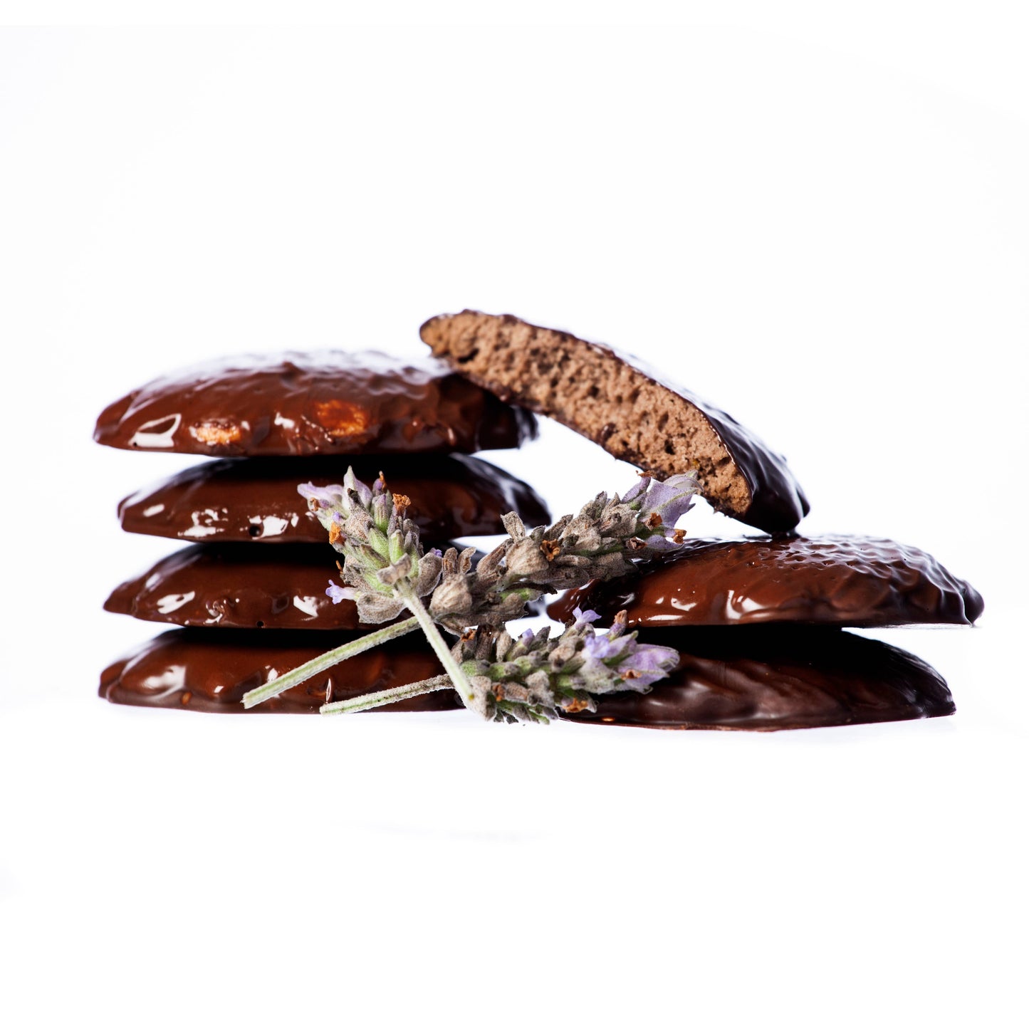 Lavender Chocolate Tea Cookies